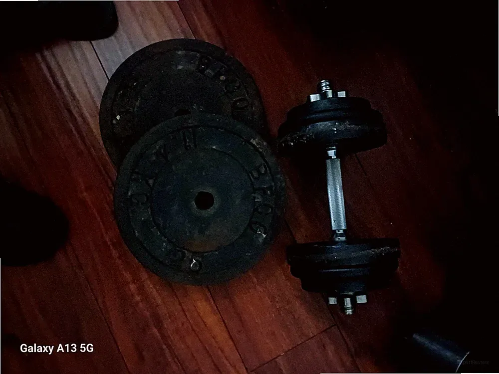 Weight plates and Dumbbell
