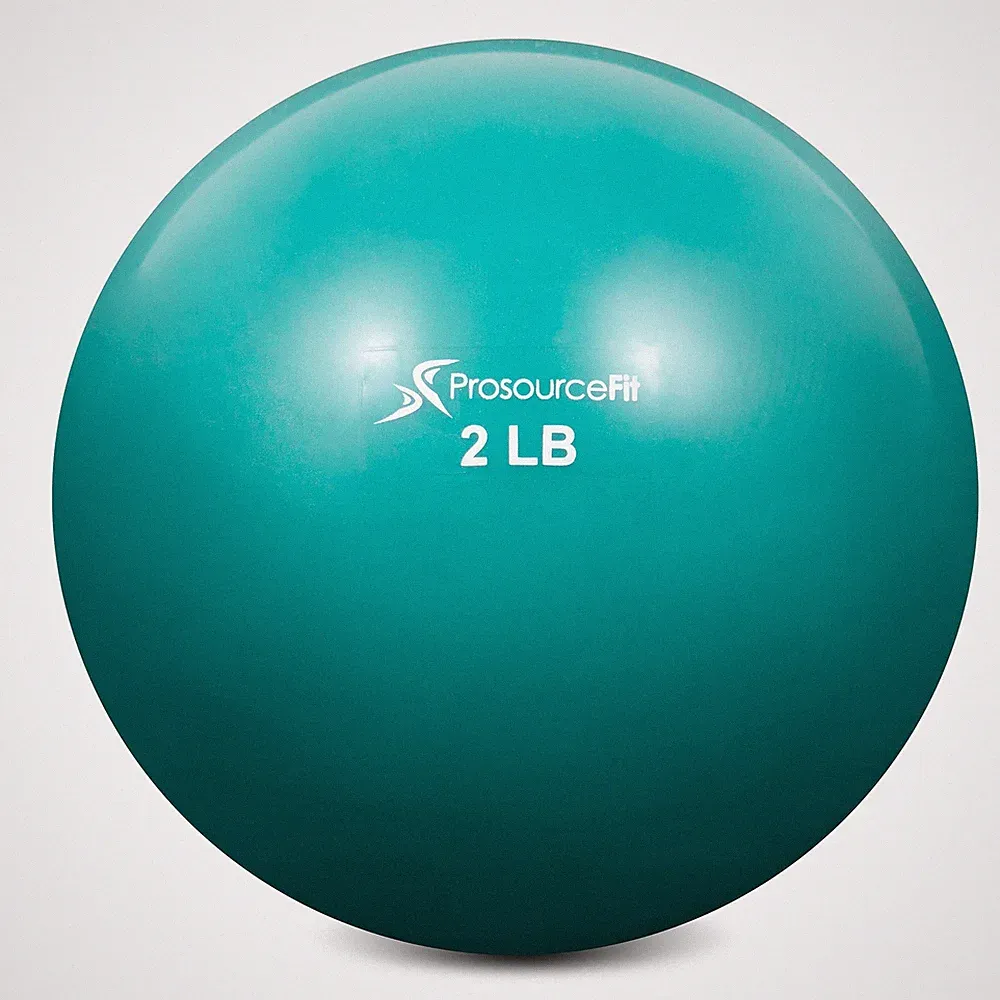 Weighted Toning Exercise Balls for Pilates Yoga Strength Training and Physica...