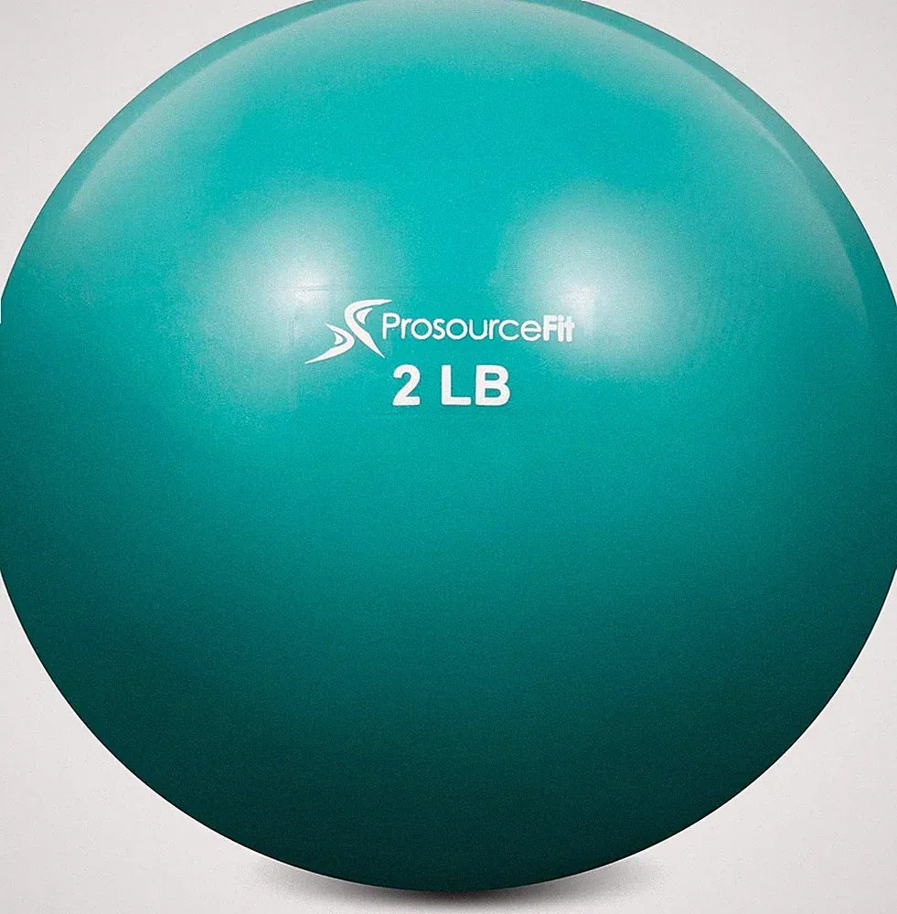 Weighted Toning Exercise Balls for Pilates, Yoga, Strength Training and Physical