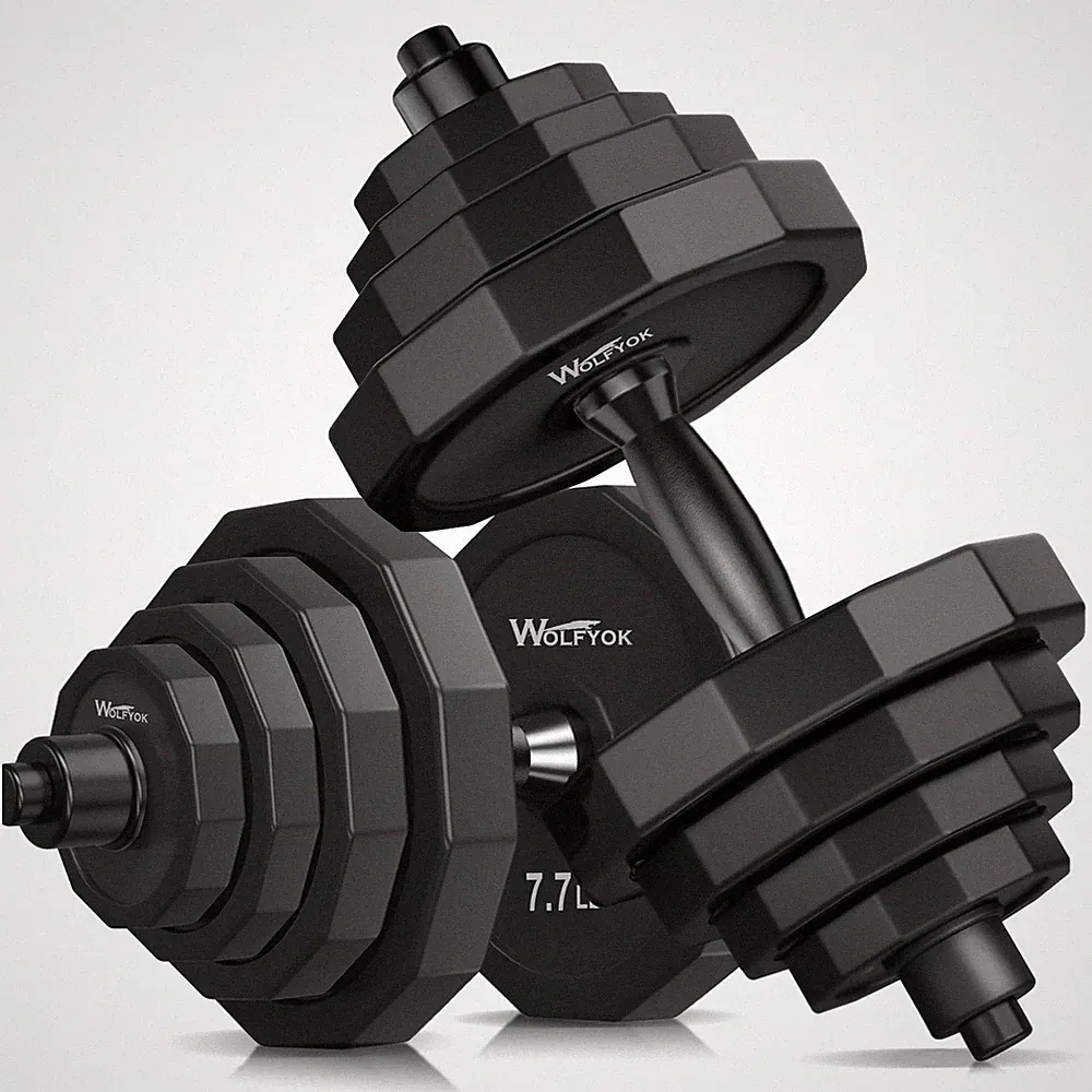 Weights Dumbbells Set, Adjustable Dumbbell Sets 22Lbs 44Lbs 66Lbs 88Lbs with...
