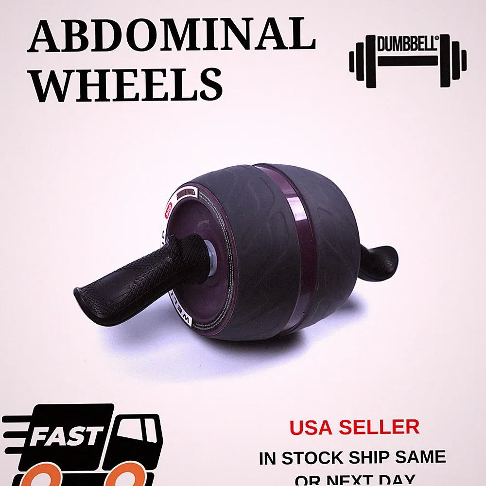 Wheel Roller Core Training Workout Home Fitness Exercises Equipment