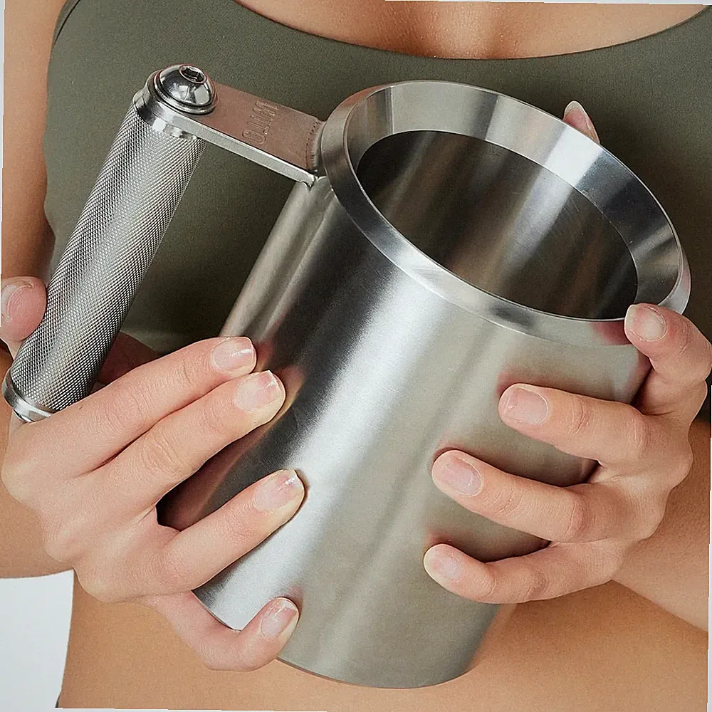 WITO Coffee Mug 22Lb,400Ml,Dumbbell 10Kg,Stainless Steel Cups,Overweight Dumbbel