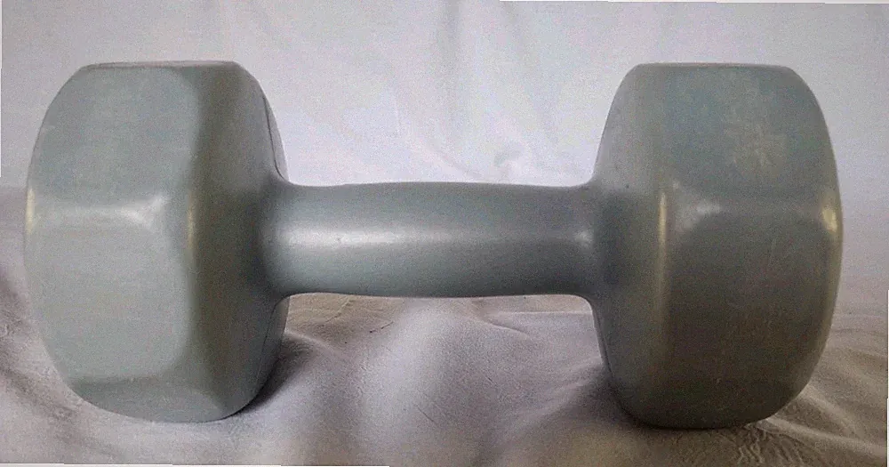 Womens Health 5 Pound Vinyl Covered Dumbbell Weights Hand Held