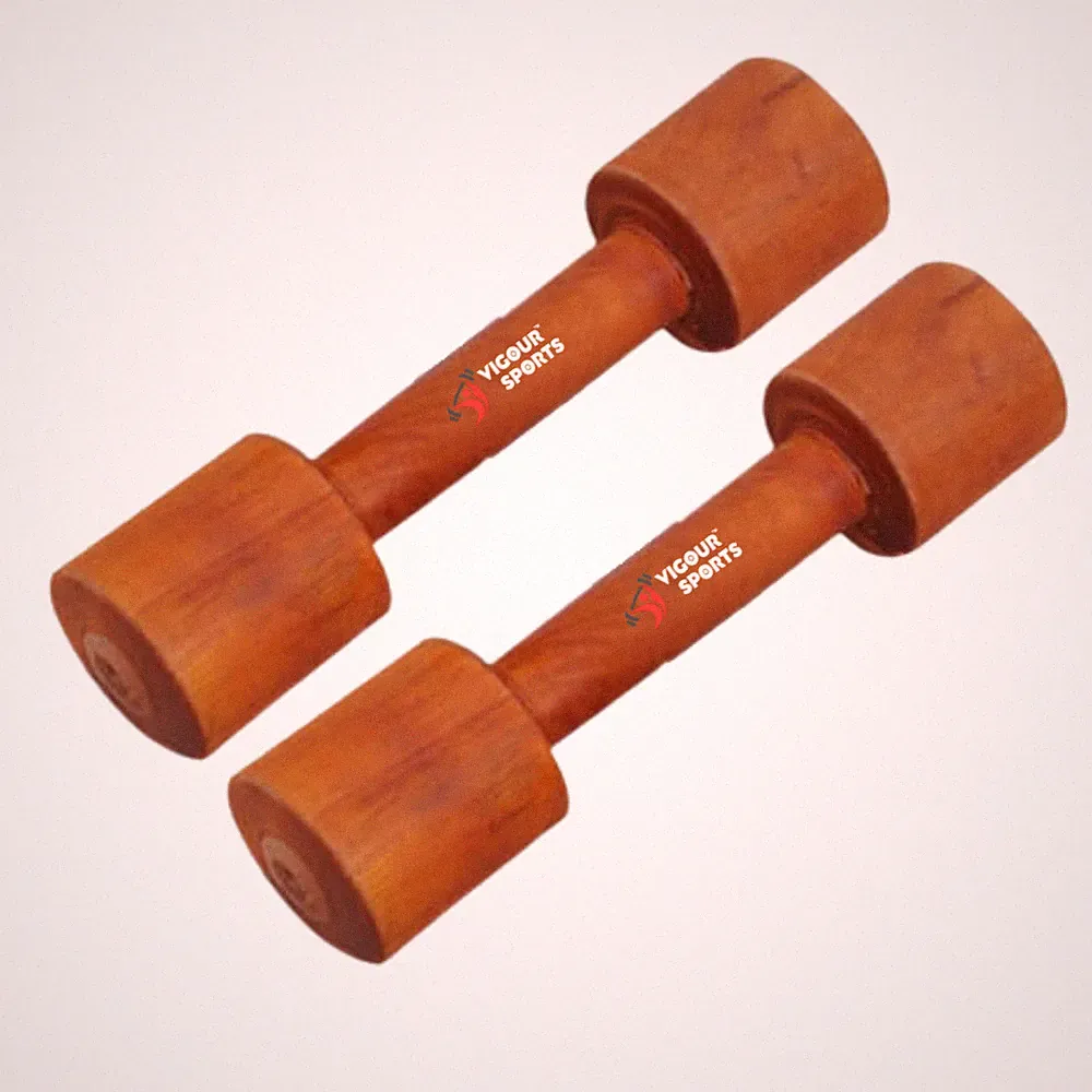 Wooden Dumbbell for Training, PT (Wood)