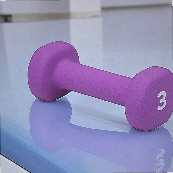 Workout Dumbbell GAIAM Hand Weight Neoprene Exercise & Fitness Gym Dumbbell