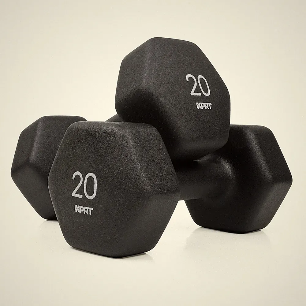 XPRT Fitness Neoprene Dumbbells Hand Weights 2 to 20lbs