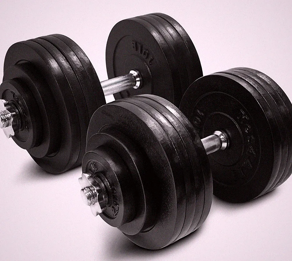 Yes4all 200 lb Adjustable Dumbell Set Pair *IN HAND* (100 X 2)🌟FAST SHIP🌟FREE