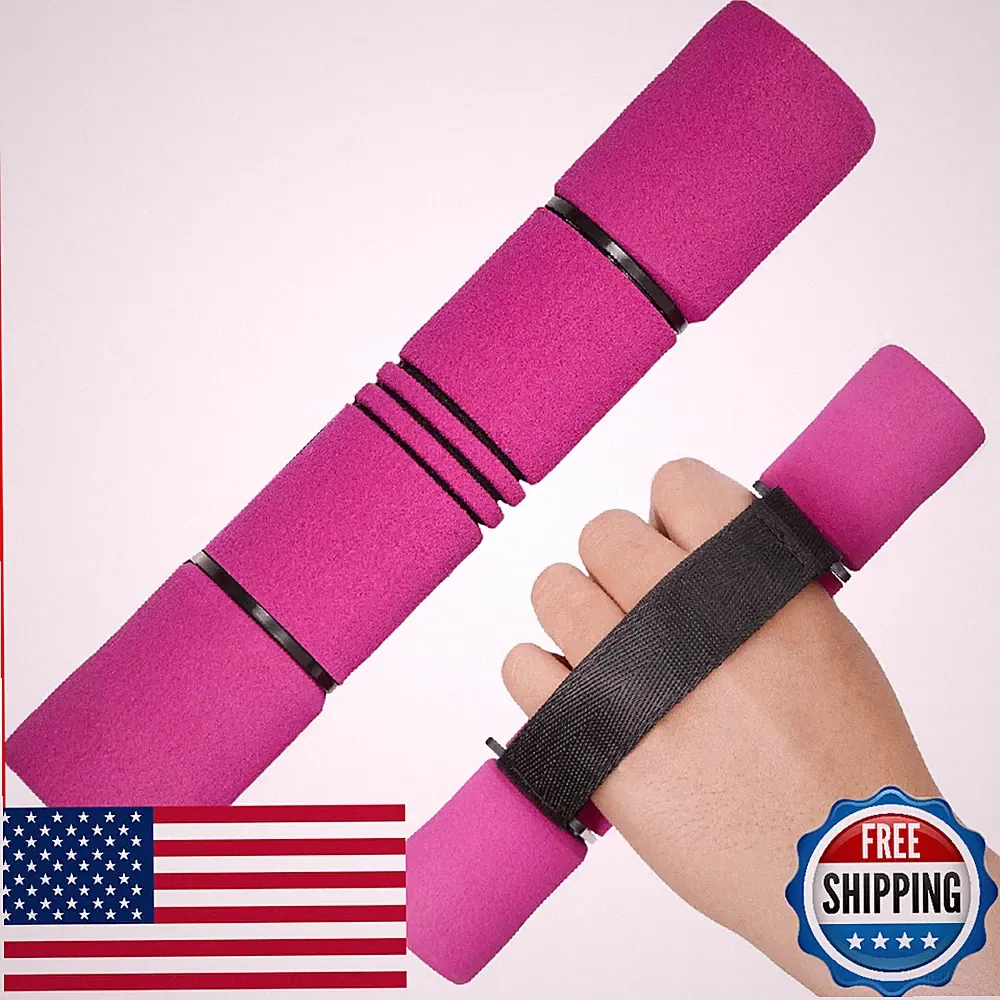 Yes4All 2lbs Adjustable Dumbbell Hand Weights Set of 2 for Women Walking