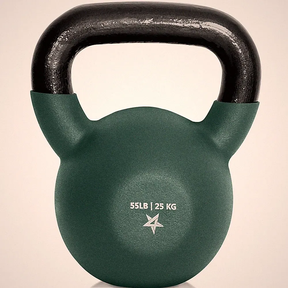 Yes4All 55 Pound Kettlebell, Single Neoprene Coated Cast Iron Weights,Fruit Dove
