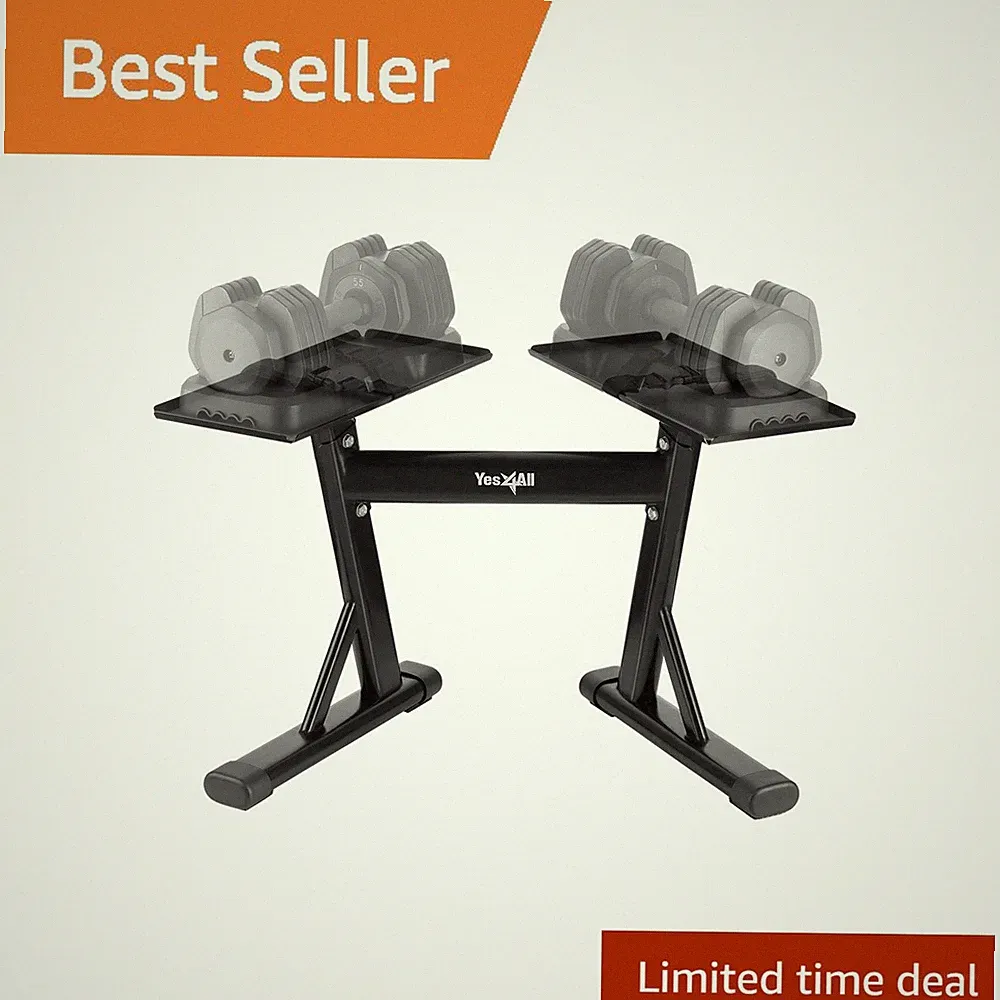 Yes4All Adjustable Dumbbell Stand
