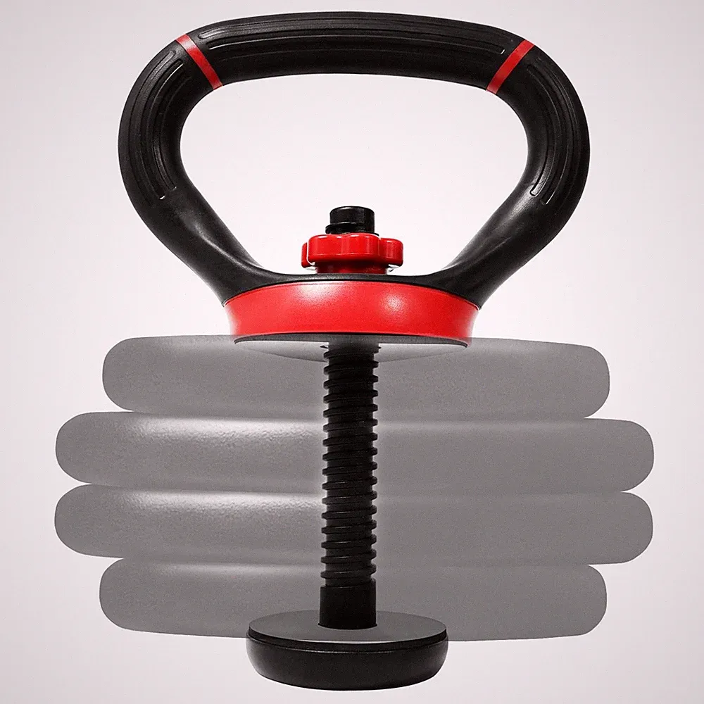 Yes4All Adjustable Kettlebell Handle for Weight Plates Dumbbell Converter for