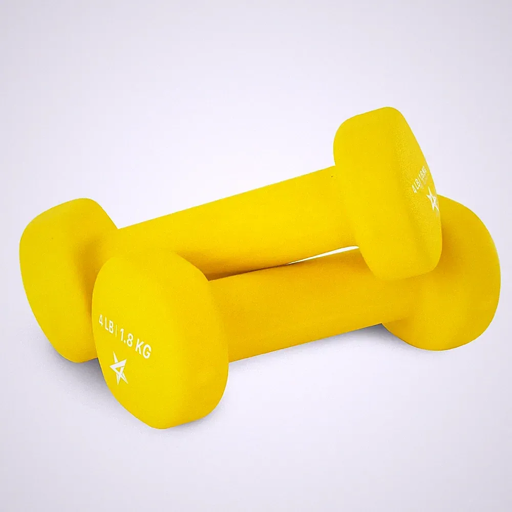 Yes4All Neoprene Coated Dumbbell Hand Weight Sets of 2 - Multiple Weight...