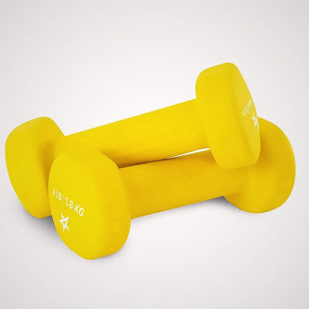 Yes4All Neoprene Coated Dumbbell Hand Weight Sets of 2 - Multiple Weight...