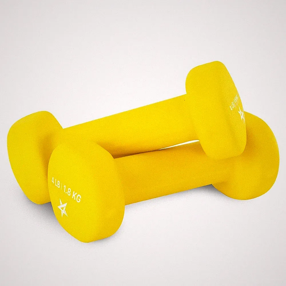 Yes4All Neoprene Coated Dumbbell Hand Weight Sets of 2 - Multiple Weight...