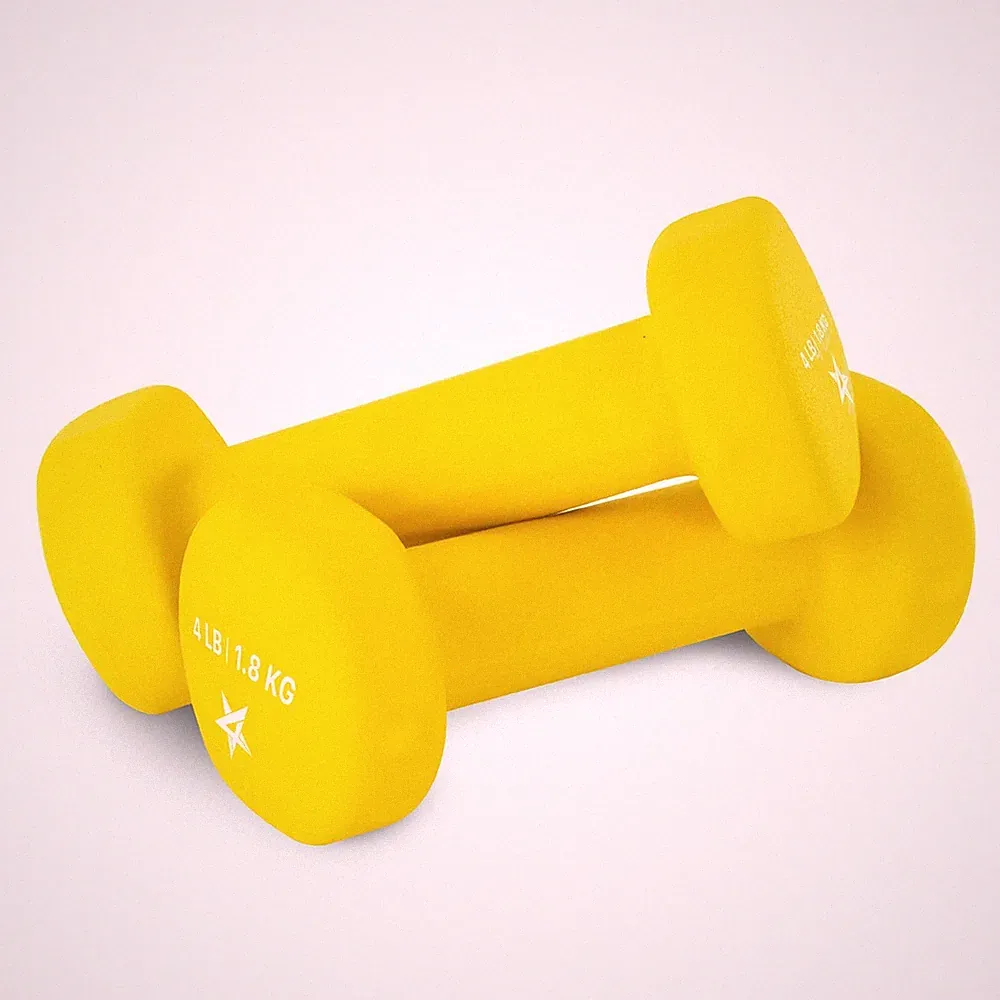 Yes4All Neoprene Coated Dumbbell Hand Weight Sets of 2 - Multiple Weight Opti...