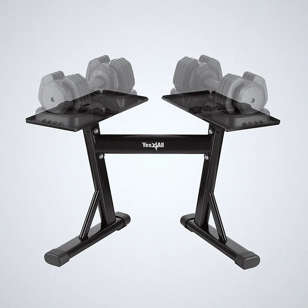 Yes4All Stand for Adjustable Dumbbells up to 160 Pound, Dumbbells Spotter Sta...