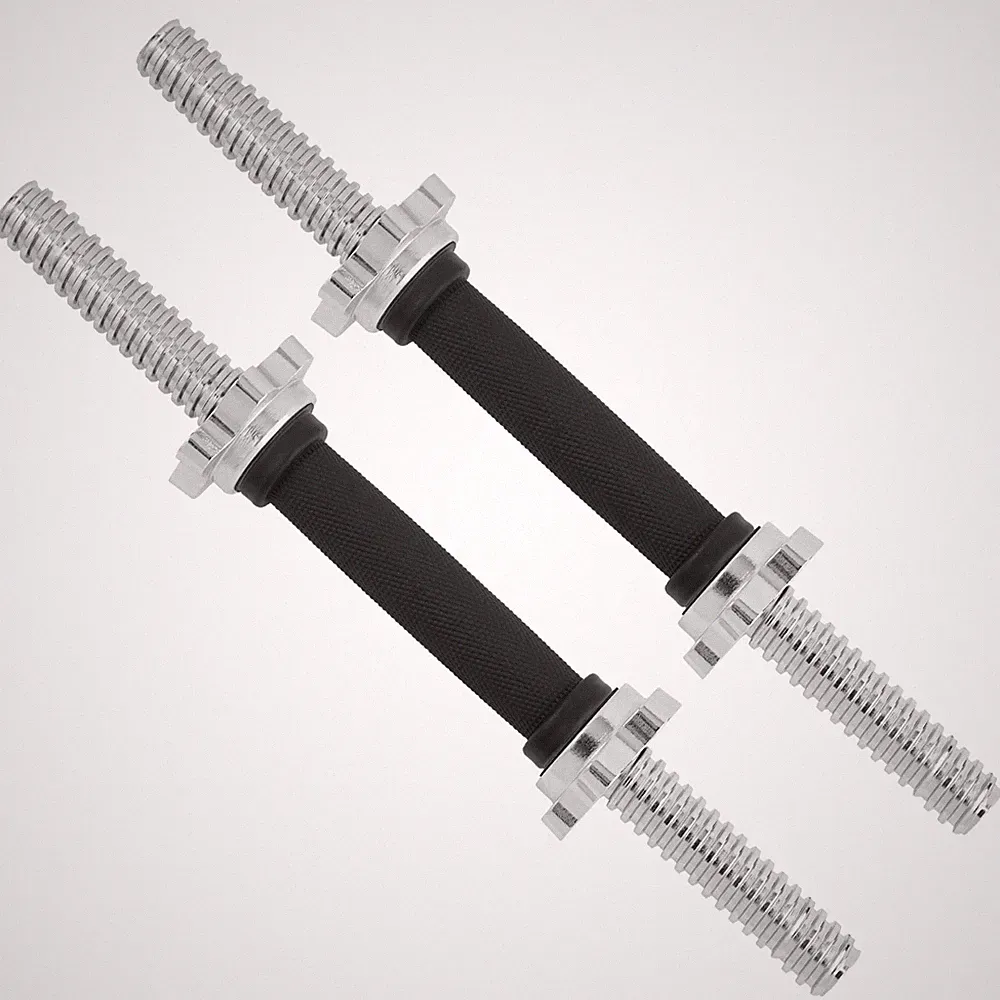 Yes4All Threaded Dumbbell Handles, Build Your Own Secure 14/16/18/24 Inch Dumbbe