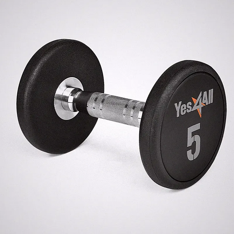 Yes4All Urethane Dumbbell - 5 Pounds Fsxy