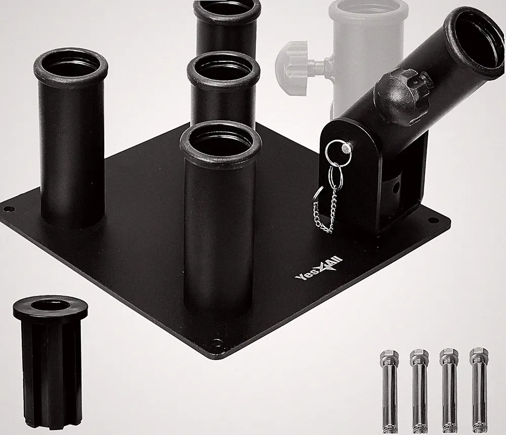 Yes4All Vertical Storage Rack, Home Gym Organizer, Barbell & Dumbbell Rack for 2
