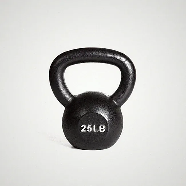York Barbell 15125 25 lb. Kettlebell
