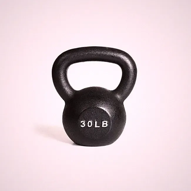 York Barbell 15130 30 lb. Kettlebell