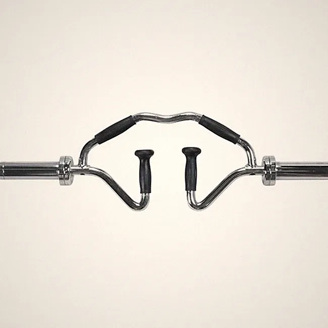 York Barbell 32031 International Bi Tri Trap Bar with Rubber Grips